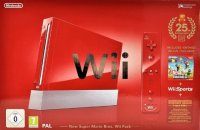 Limited Edition Red Nintendo Wii System PAL Wii PAL box art